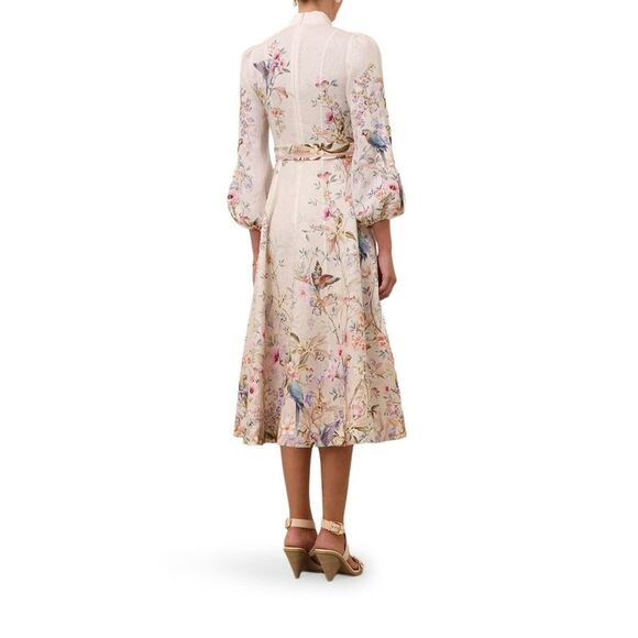 Zimmermann Women Rebellion Button Midi Dress - Picture 3 of 5